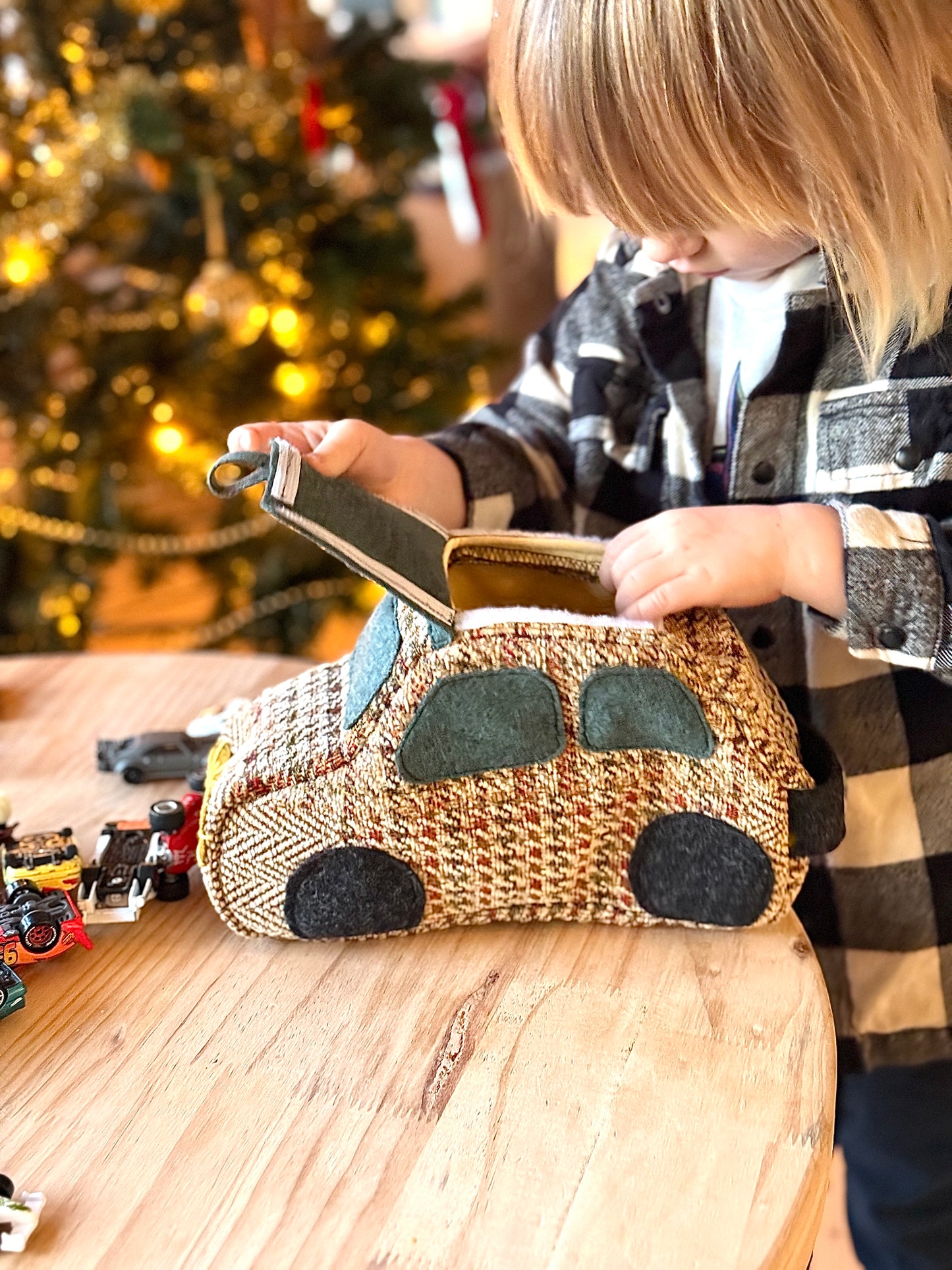 Toy Car Carry Case PDF Sewing Pattern | Kids Toy Storage