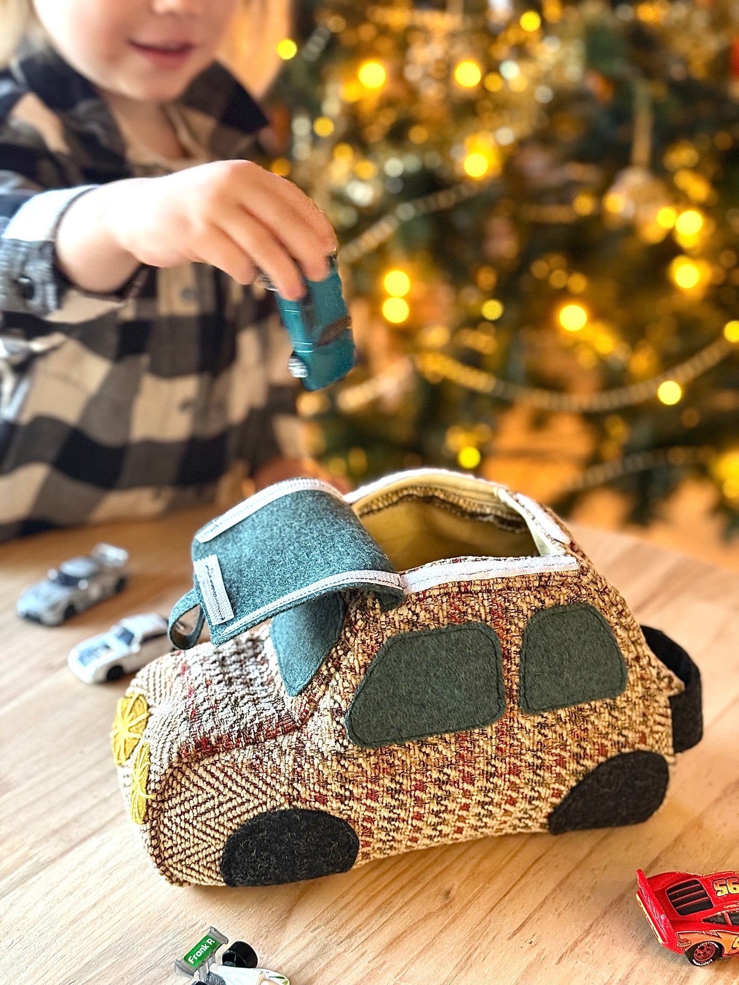 Toy Car Carry Case PDF Sewing Pattern | Kids Toy Storage