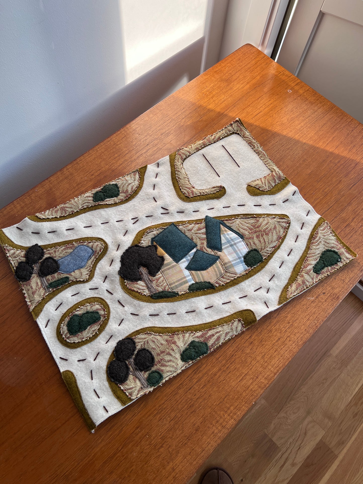 Roll-Out Road Mat PDF Sewing Pattern | Travel Play Mat