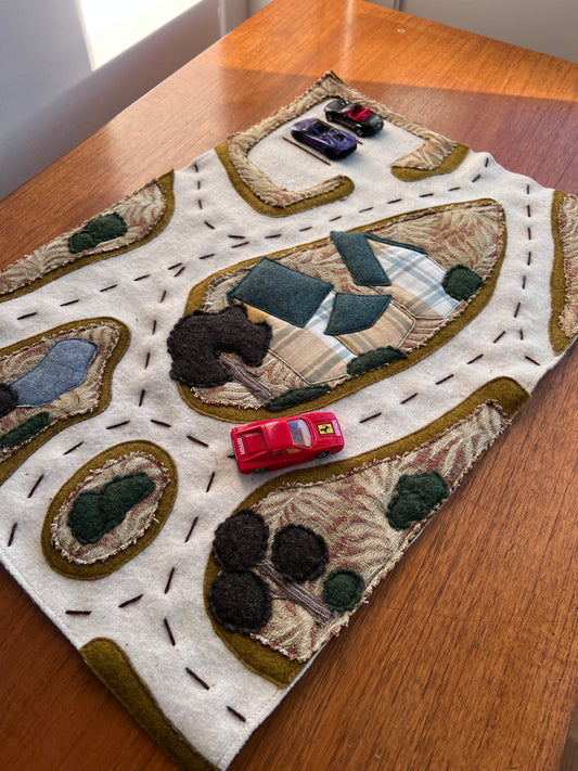Roll-Out Road Mat PDF Sewing Pattern | Travel Play Mat