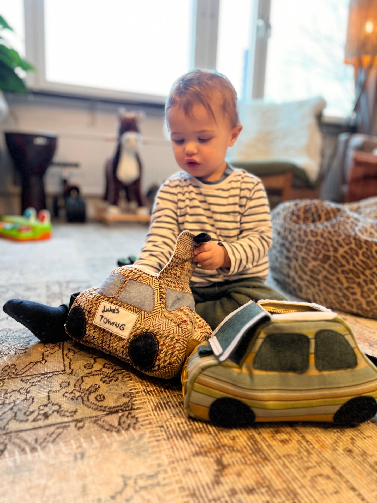 Toy Car Carry Case PDF Sewing Pattern | Kids Toy Storage