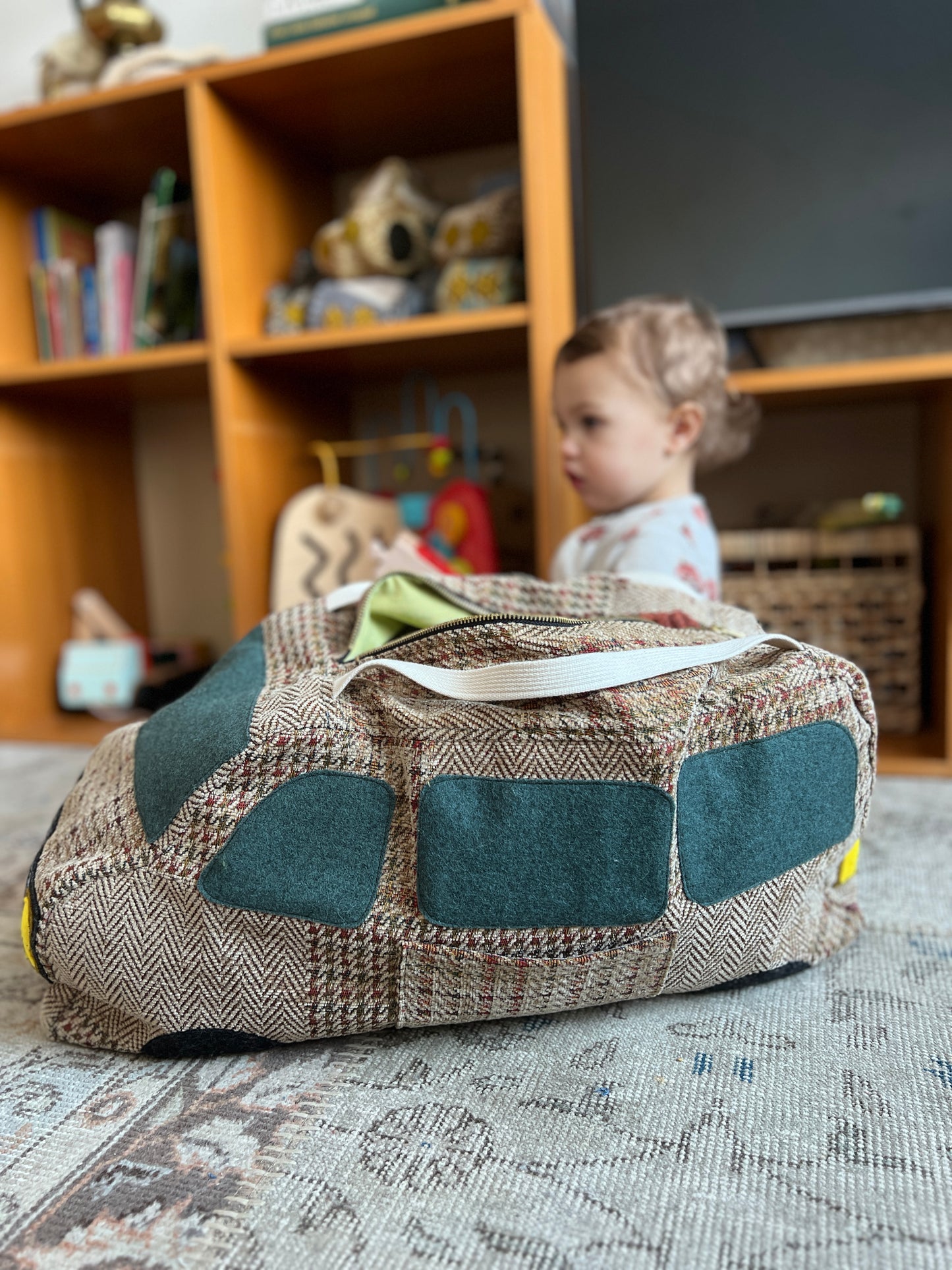Van Duffle Bag PDF Sewing Pattern | Kids Travel Bag
