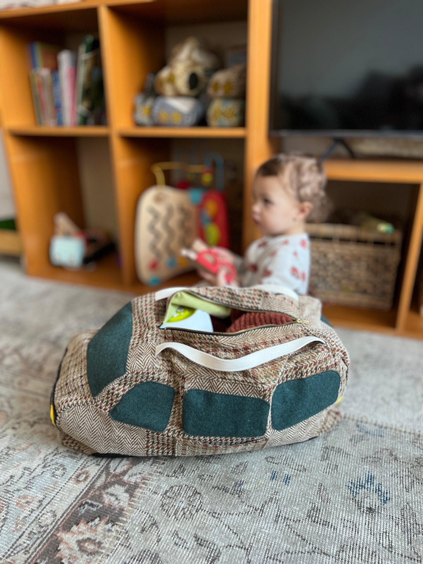 Van Duffle Bag PDF Sewing Pattern | Kids Travel Bag