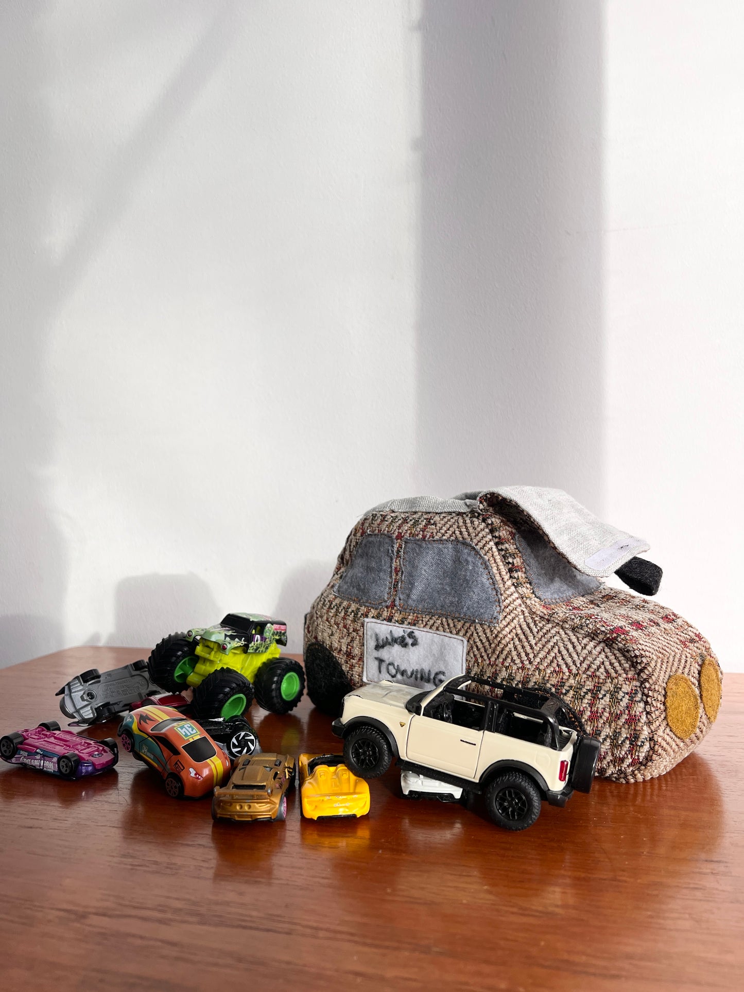 Toy Car Carry Case PDF Sewing Pattern | Kids Toy Storage
