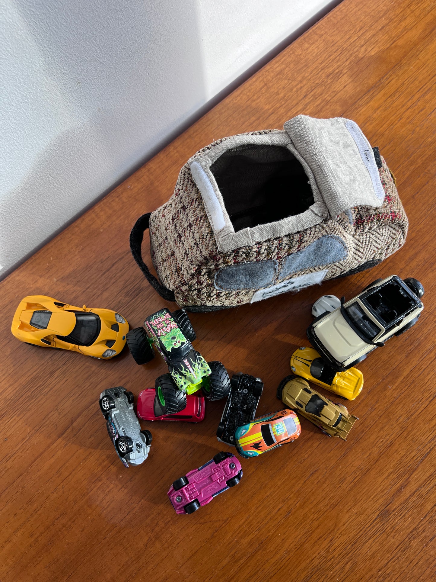 Toy Car Carry Case PDF Sewing Pattern | Kids Toy Storage