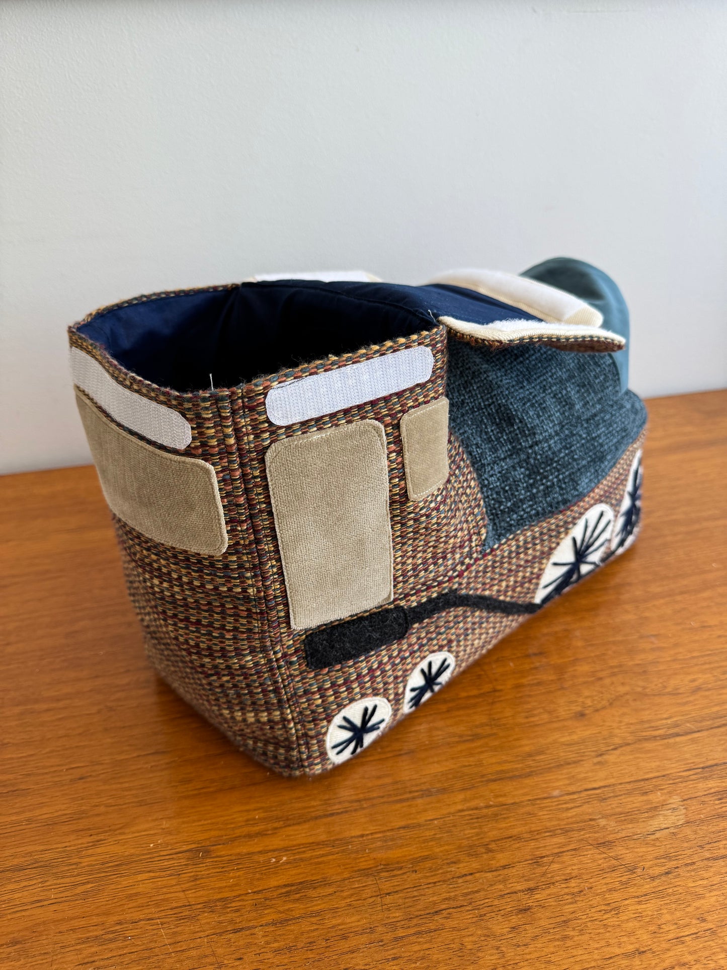 Little Locomotive PDF Sewing Pattern | Toy Train Storage Bag