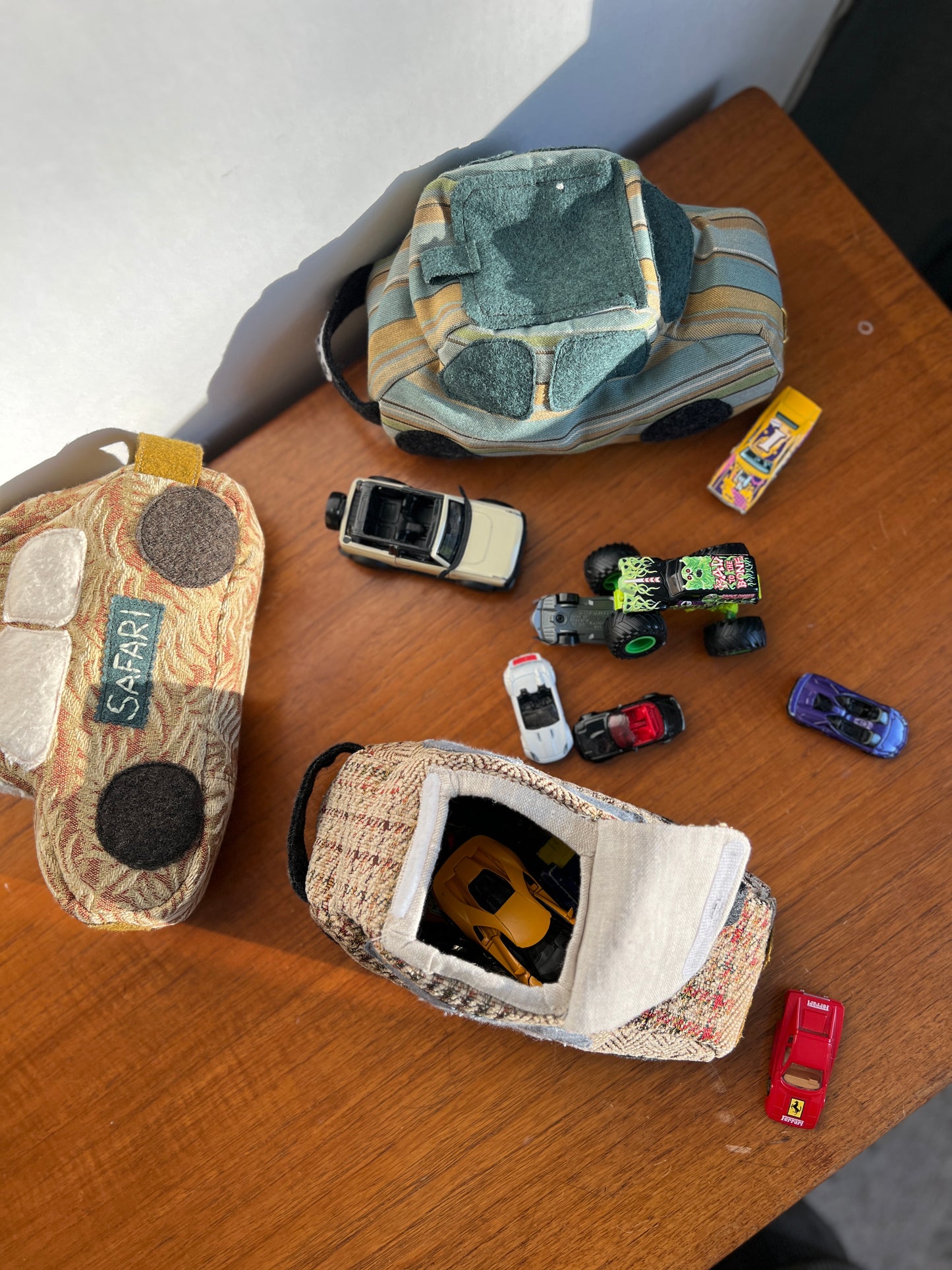 Toy Car Carry Case PDF Sewing Pattern | Kids Toy Storage