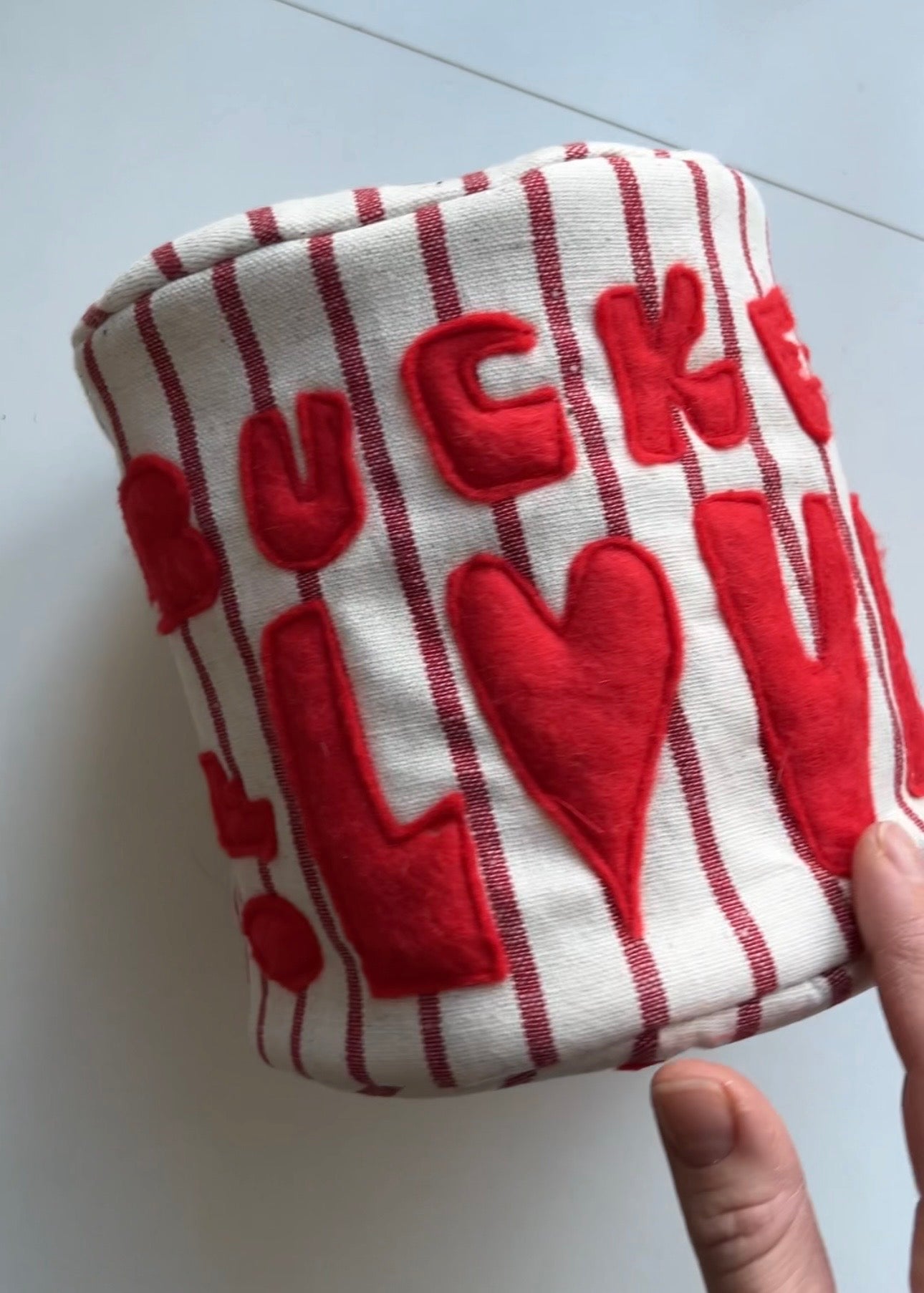 Bucket of Love - Free PDF Sewing Pattern